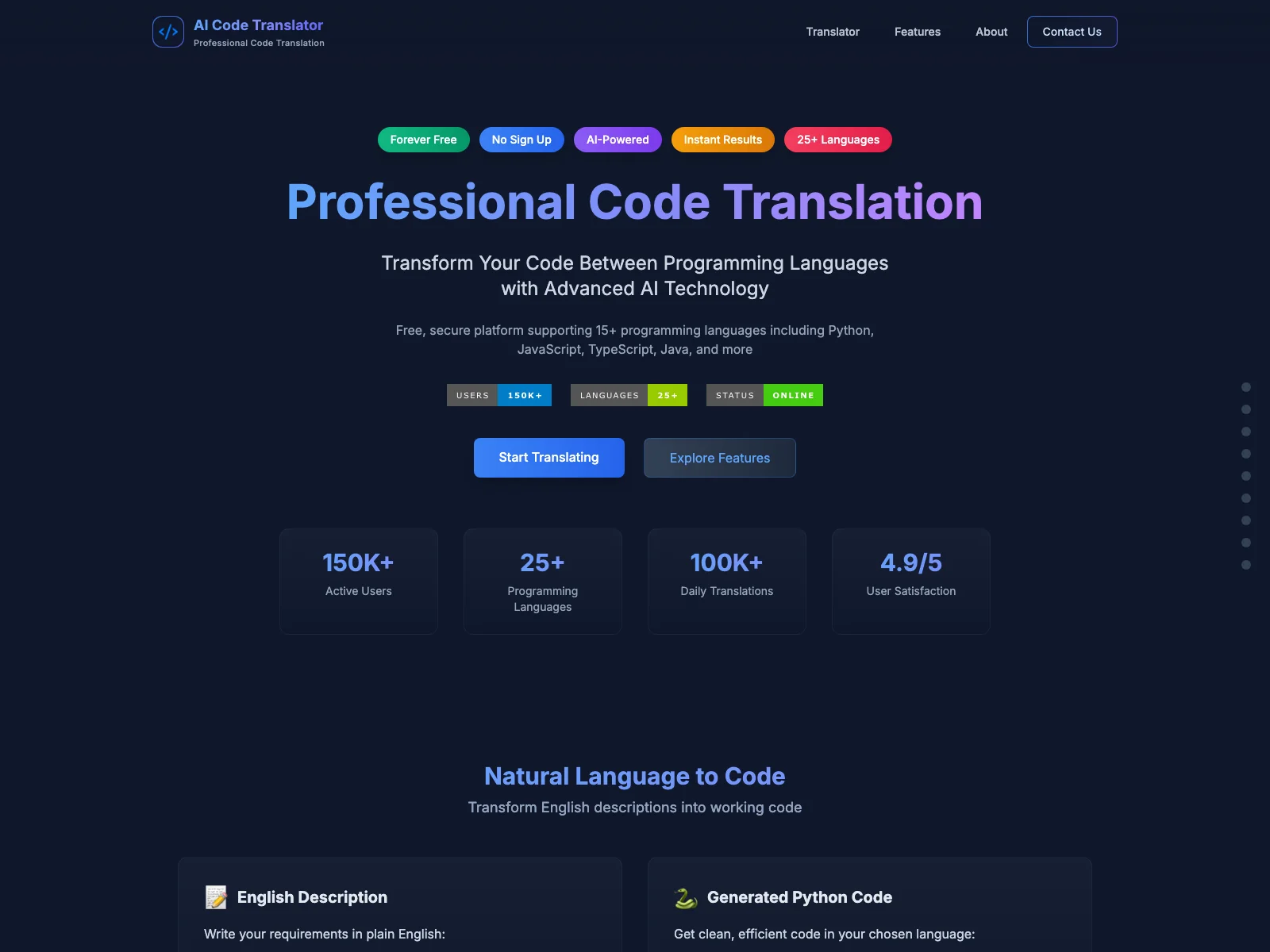 AI Code Translator: Streamline Your Code Translation 🚀