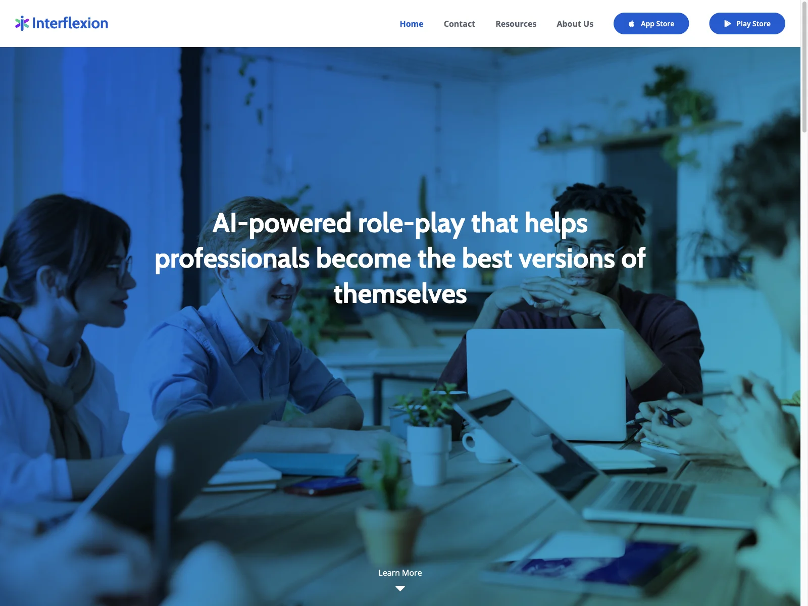 Interflexion: Empowering Professionals with AI-Powered Role Play