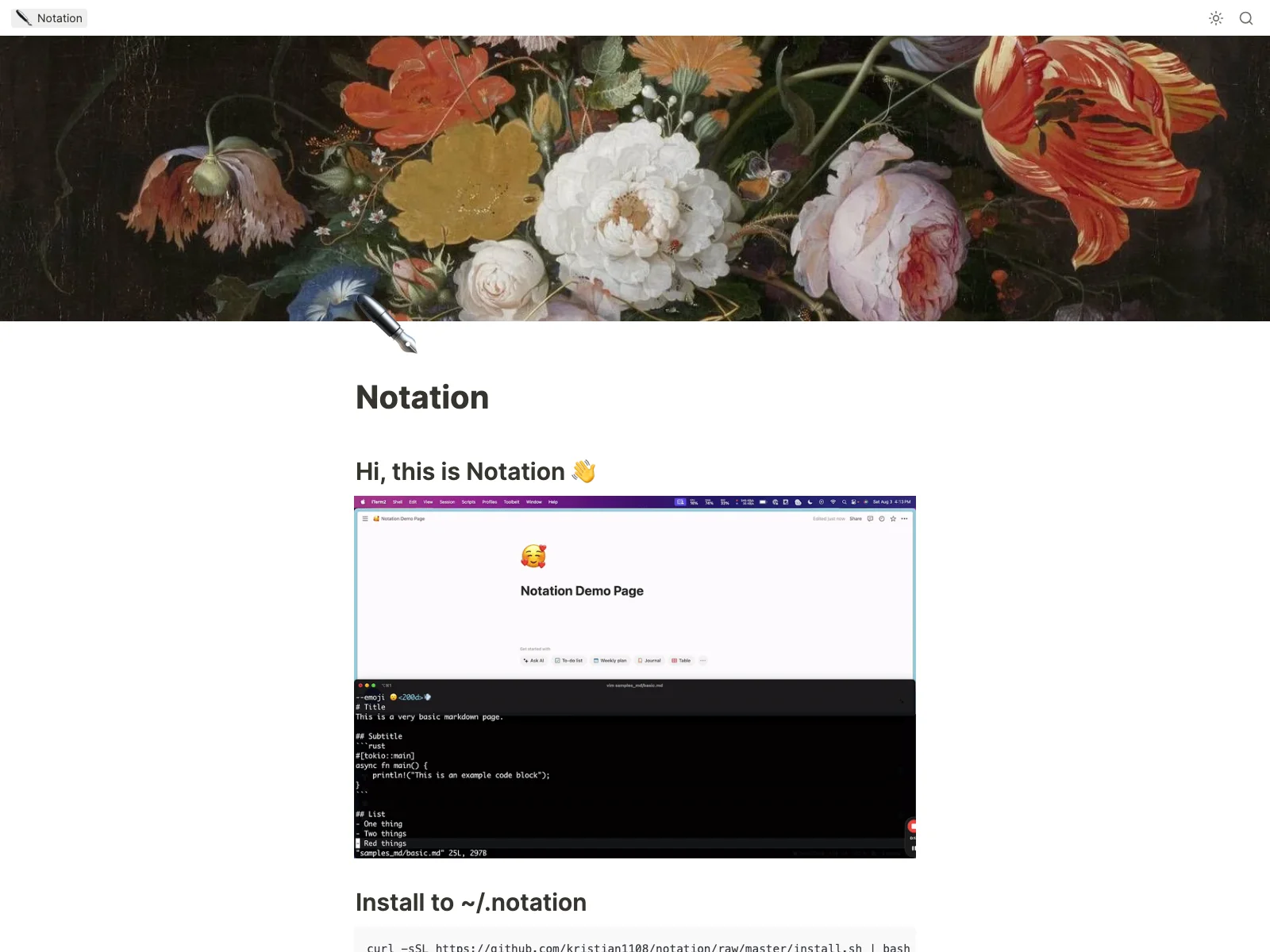 Notation: Streamlining Markdown Publishing to Notion