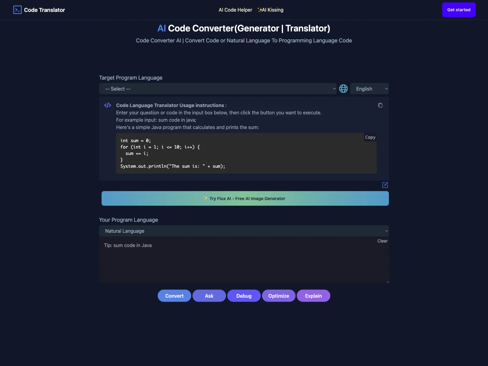 AI Code Converter: Simplify Code Translation & Generation