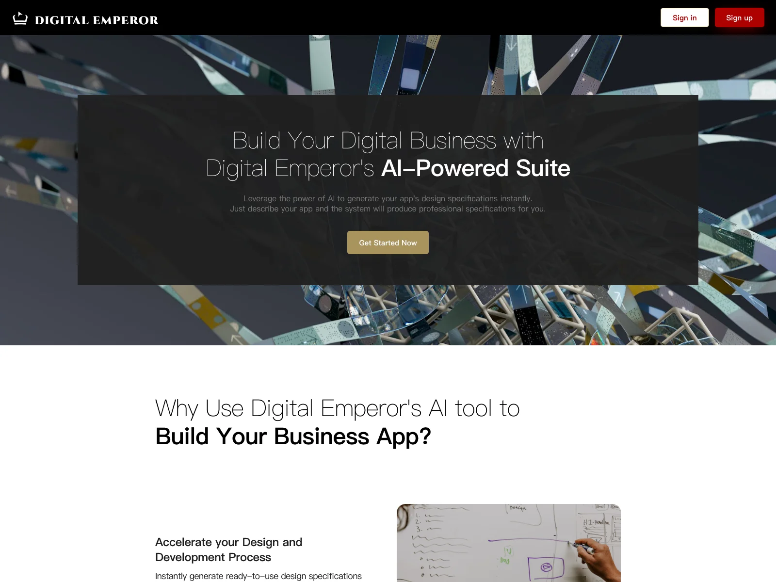 Digital Emperor: Accelerate Your App Development with AI-Powered Suite