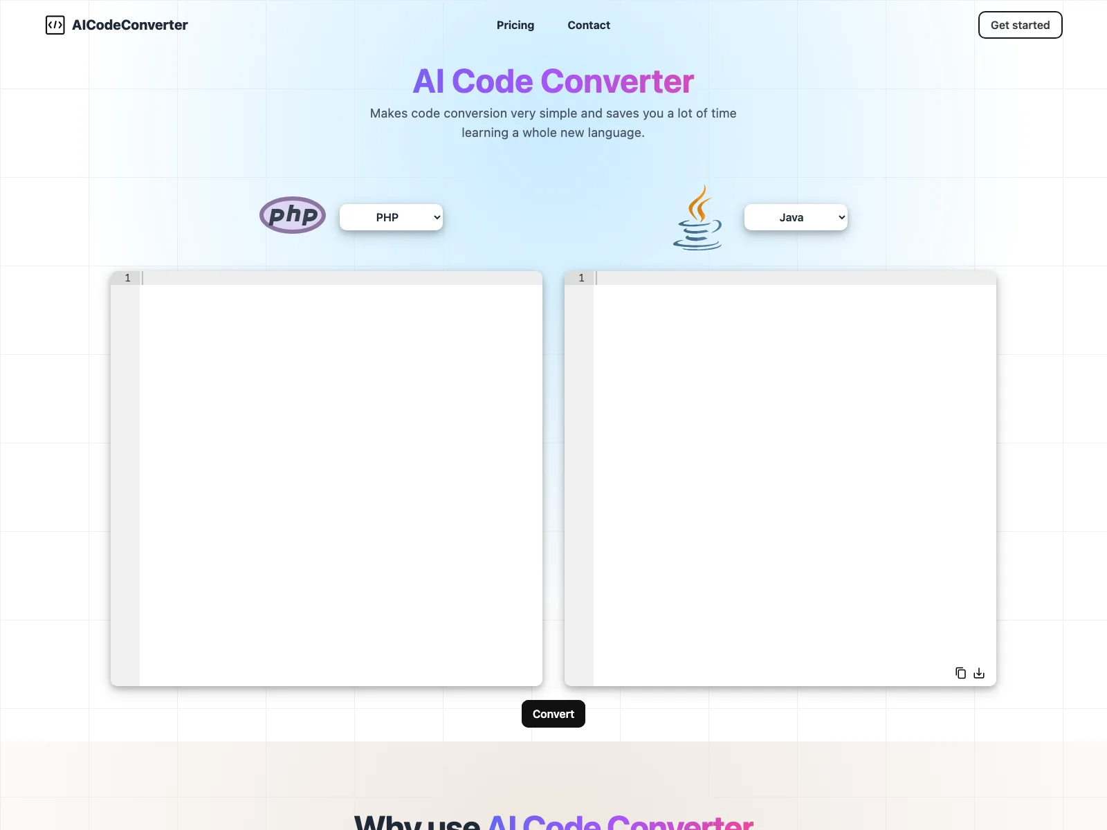 AI Code Converter: Simplify Code Conversion with Precision