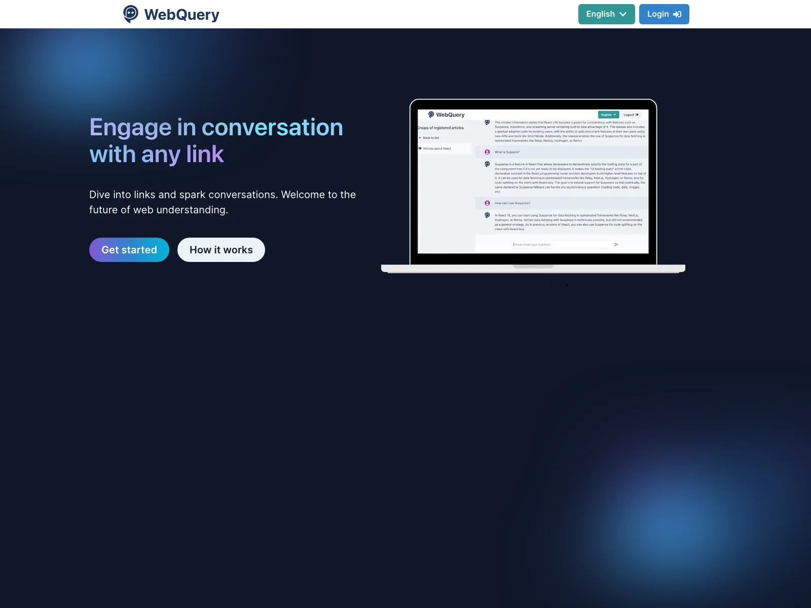 WebQuery: Unlock Instant Article Insights with AI-Powered Conversations