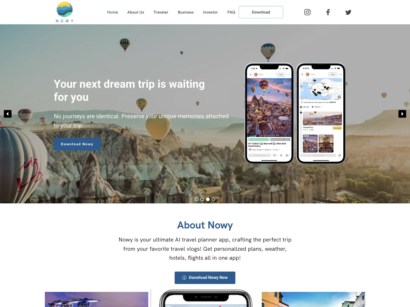 Nowy AI Travel Planner: Visualize and Plan Your Trips with Ease