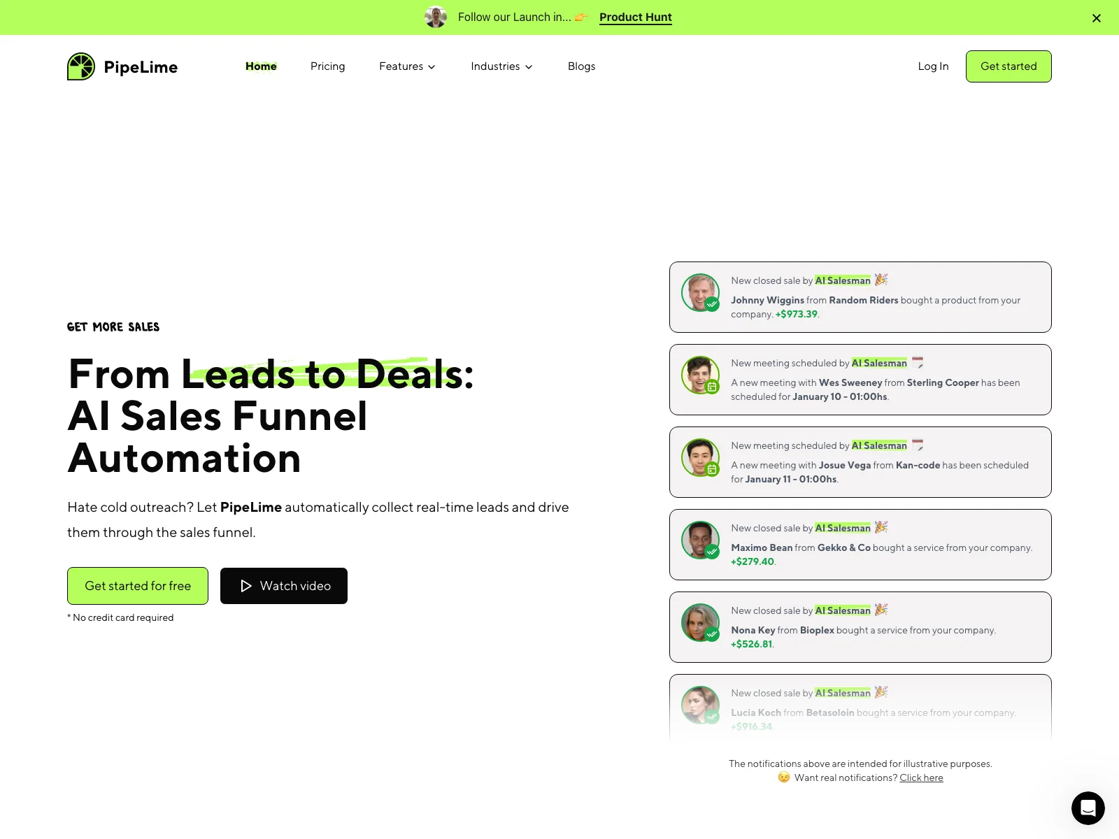 PipeLime: Boost Your Sales with AI Sales Funnel Automation