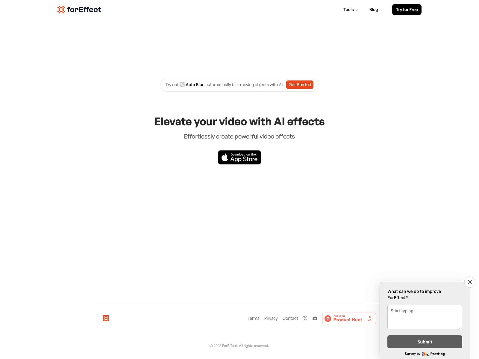 ForEffect: Discover and Elevate Your Videos with AI-Powered Effects