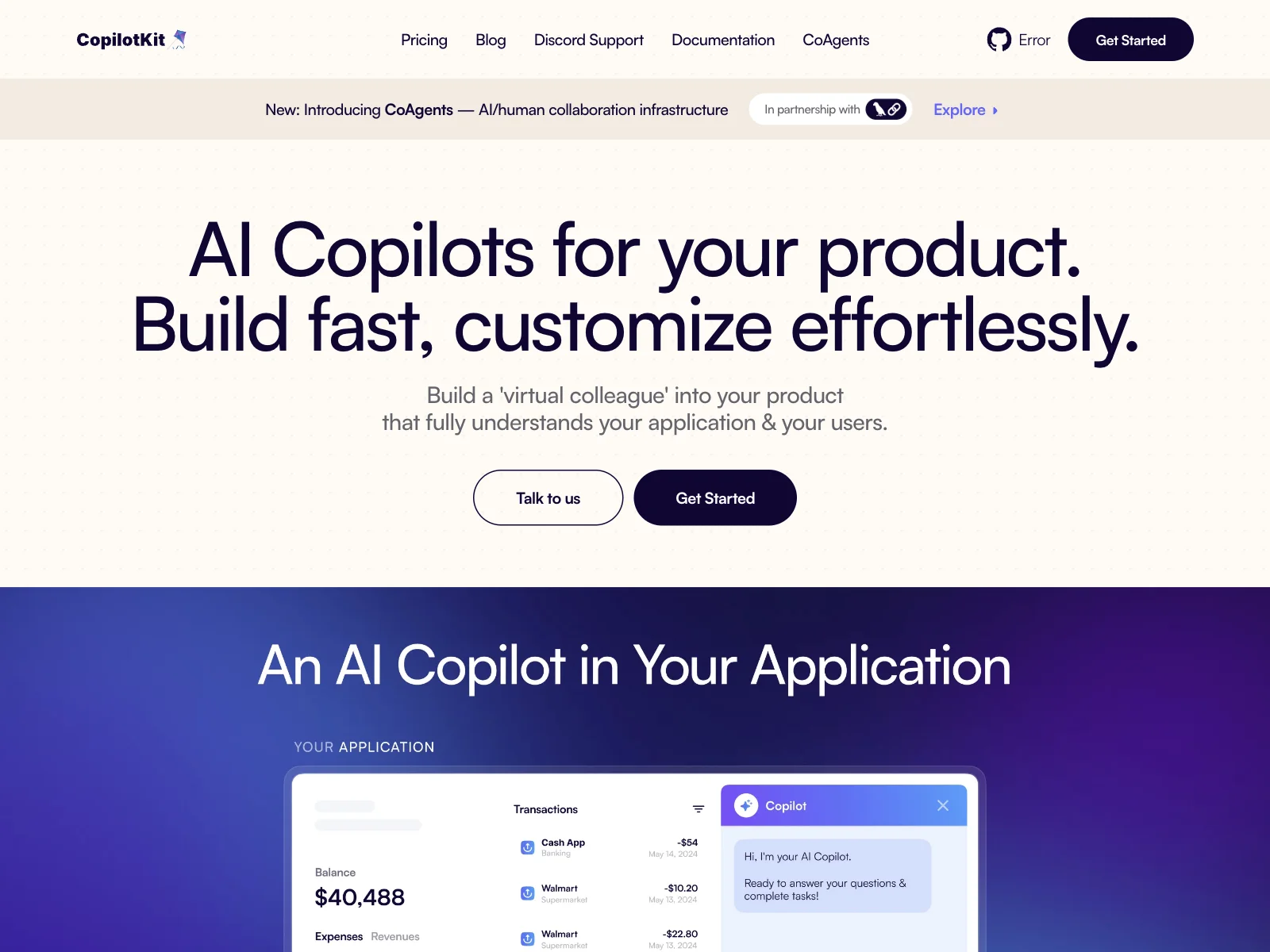 CopilotKit: Build Copilots Faster with AI