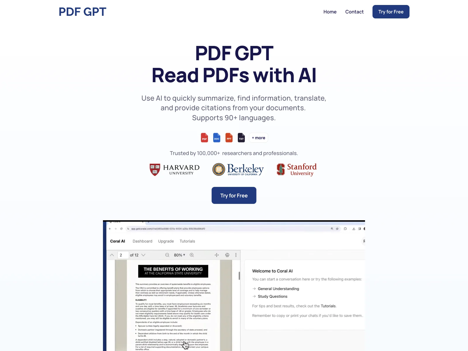 PDF GPT: The Ultimate AI for PDF Processing