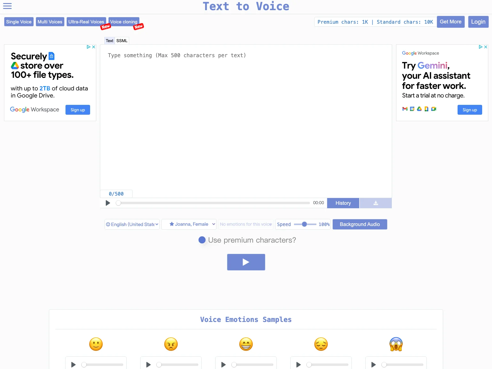 Texttovoice.online: AI-Powered Online Text to Speech with Emotions