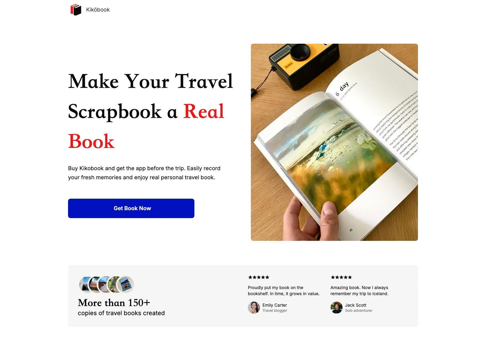 Kikōbook: Create Your Personalized Travel Book with AI Assistance