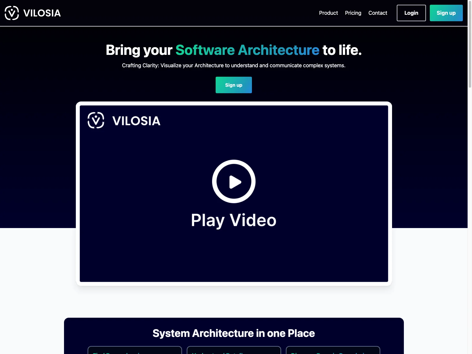 Vilosia: Visualize Your Code and Simplify System Migration with AI