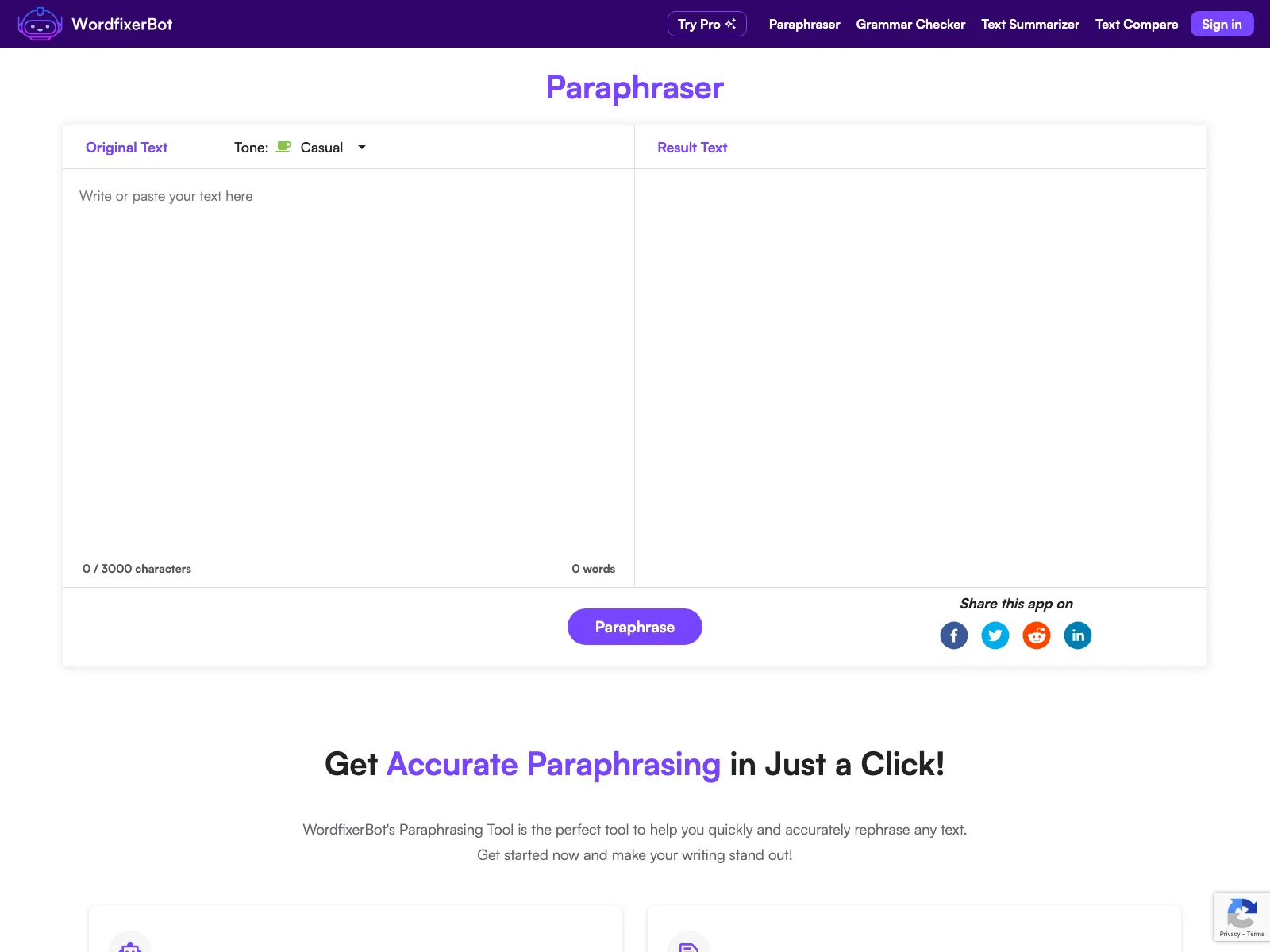 WordfixerBot Paraphrasing Tool: Transform Your Text