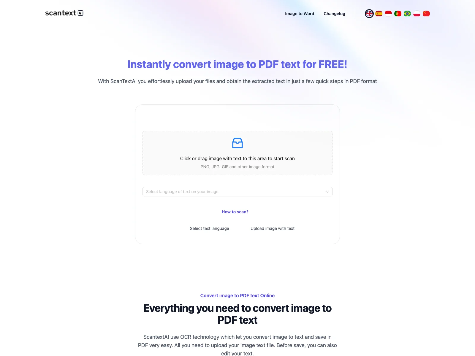 ScantextAI - Effortlessly Convert Images to Text