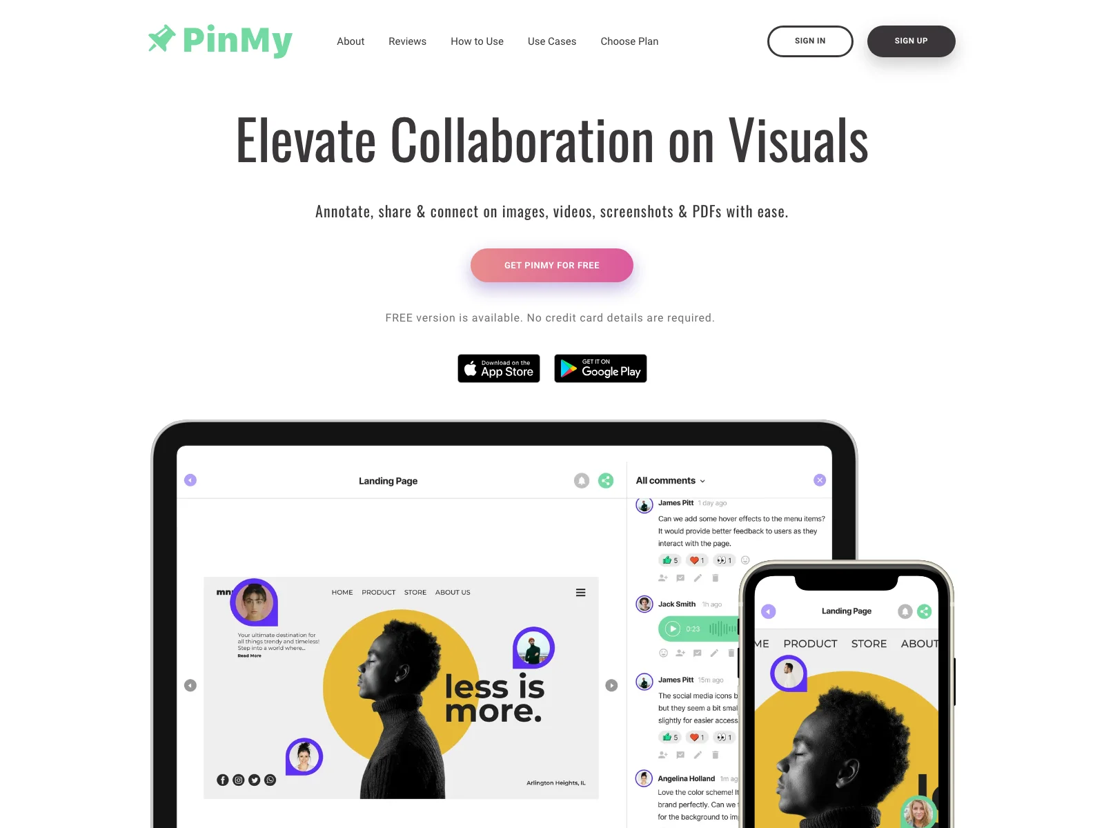 PinMy: The AI-Powered Visual Collaboration Tool for Precise Image Comments