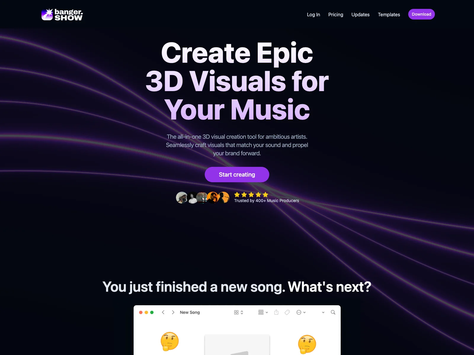 Banger.Show: Unleash Epic 3D Visuals for Your Music