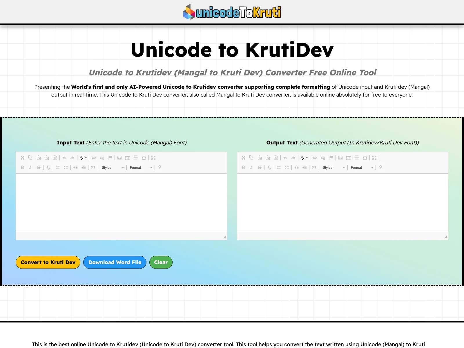 Revolutionary Unicode to Kruti Dev Converter: Seamless Text Conversion