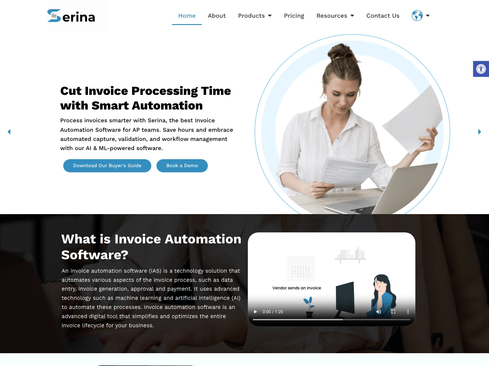 Serina Invoice Automation Software: Streamlining Invoicing