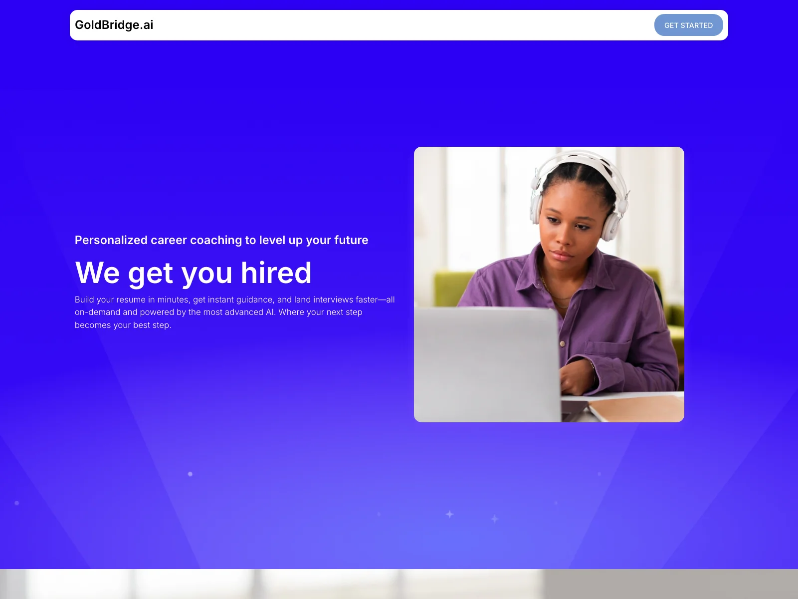 Goldbridge.ai: Your AI-Powered Personalized Career Coaching for Success