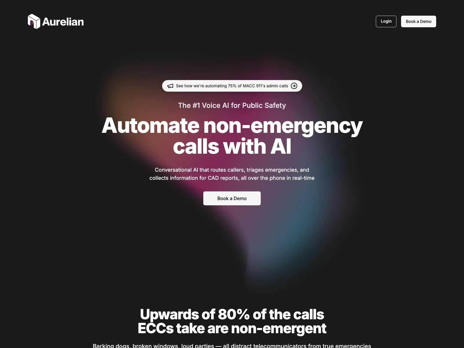 Aurelian: Transforming Public Safety with Voice AI