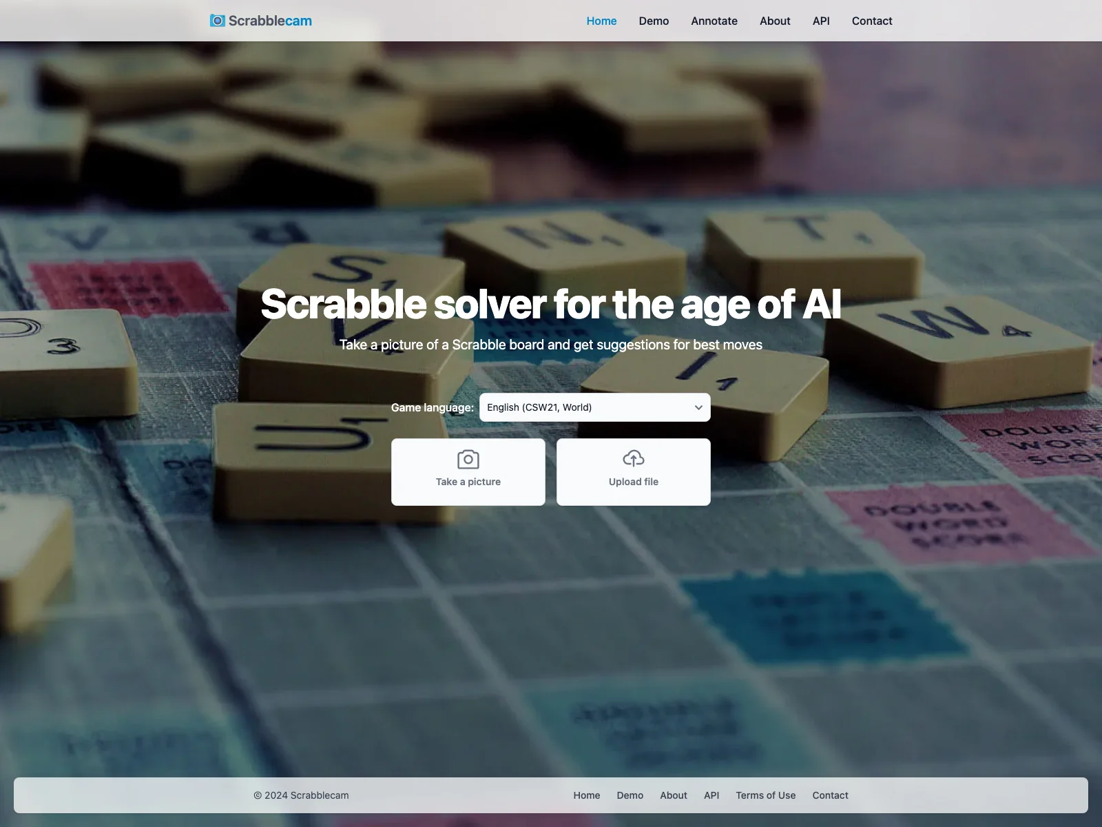 Scrabblecam - Unlock the Best Moves with AI