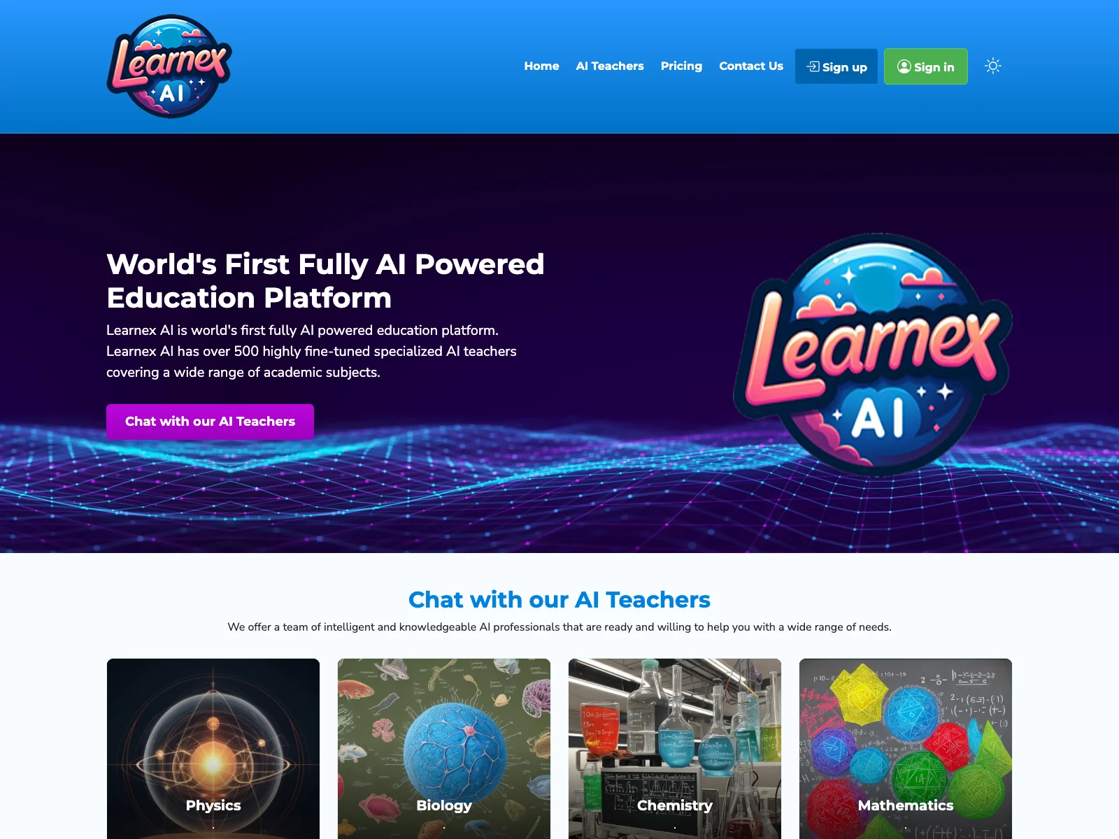 Learnex AI: Transforming Education with AI-Powered Instruction