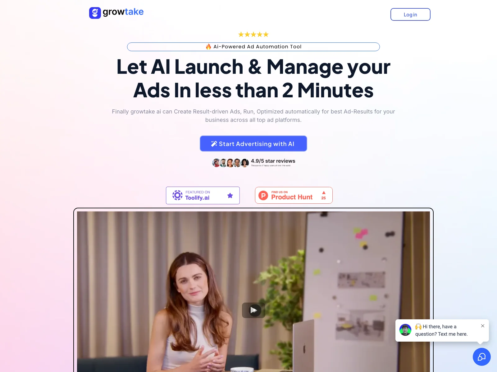 Growtake AI Ads: Automate & Optimize for Success