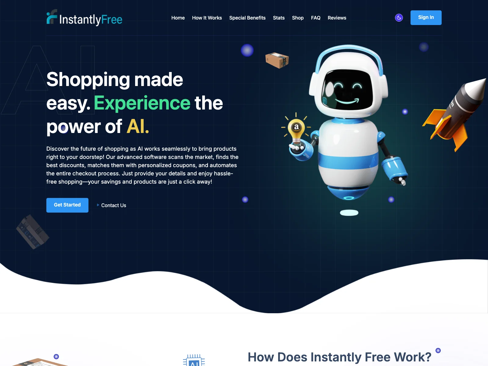 InstantlyFree: AI-Powered Shopping for Maximum Savings and Convenience