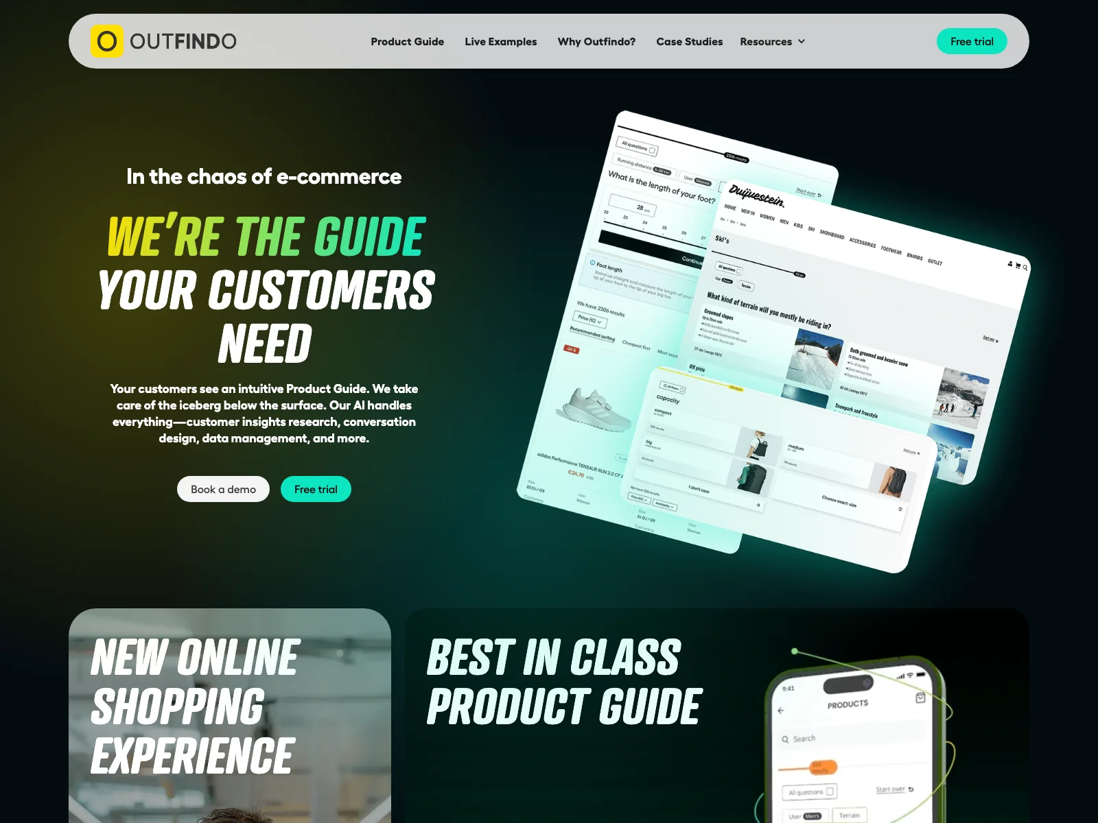 Outfindo: Boost Your E-commerce with AI-Powered Product Guides