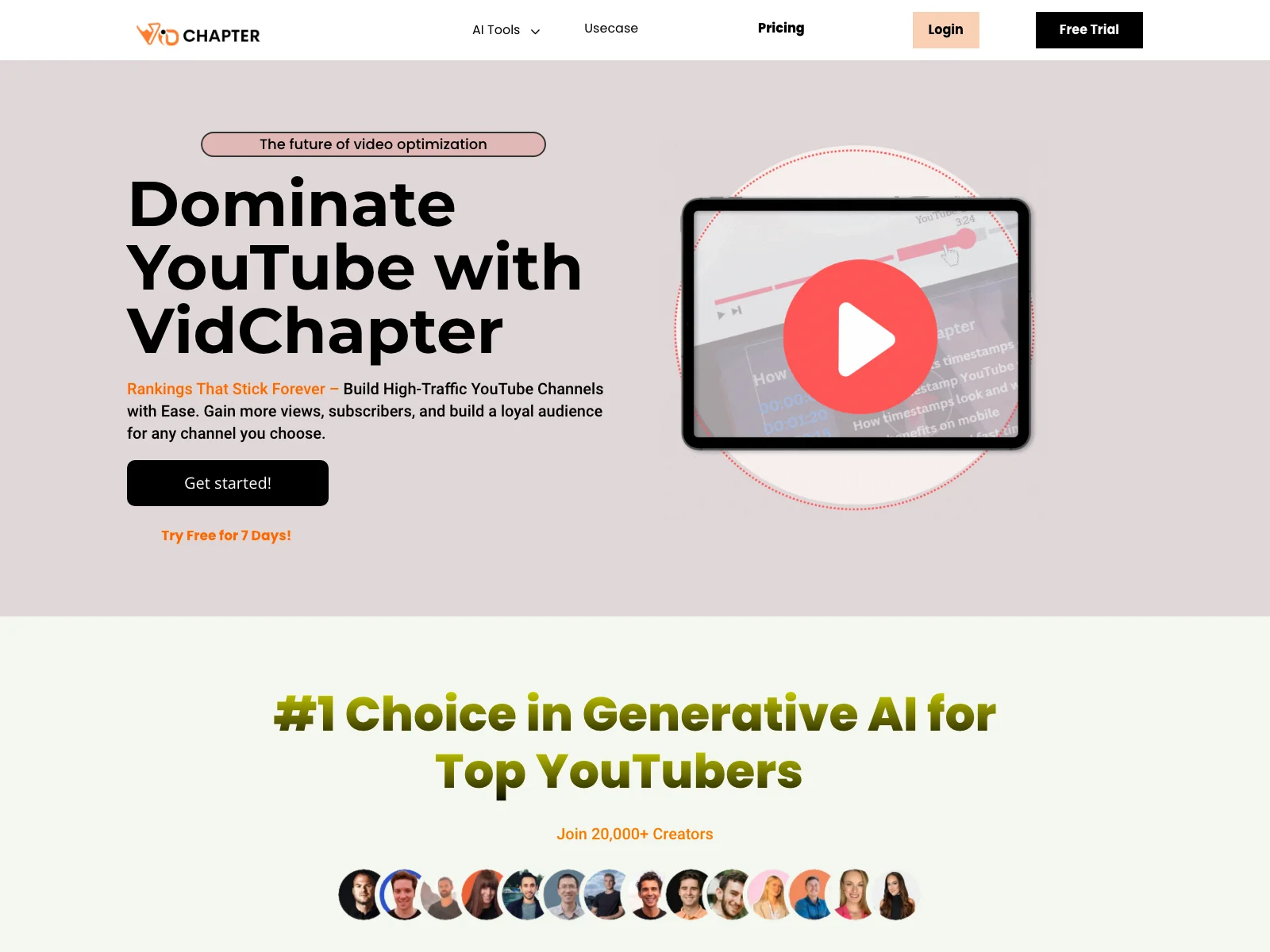 VidChapter: Unleash the Potential of Your YouTube Videos