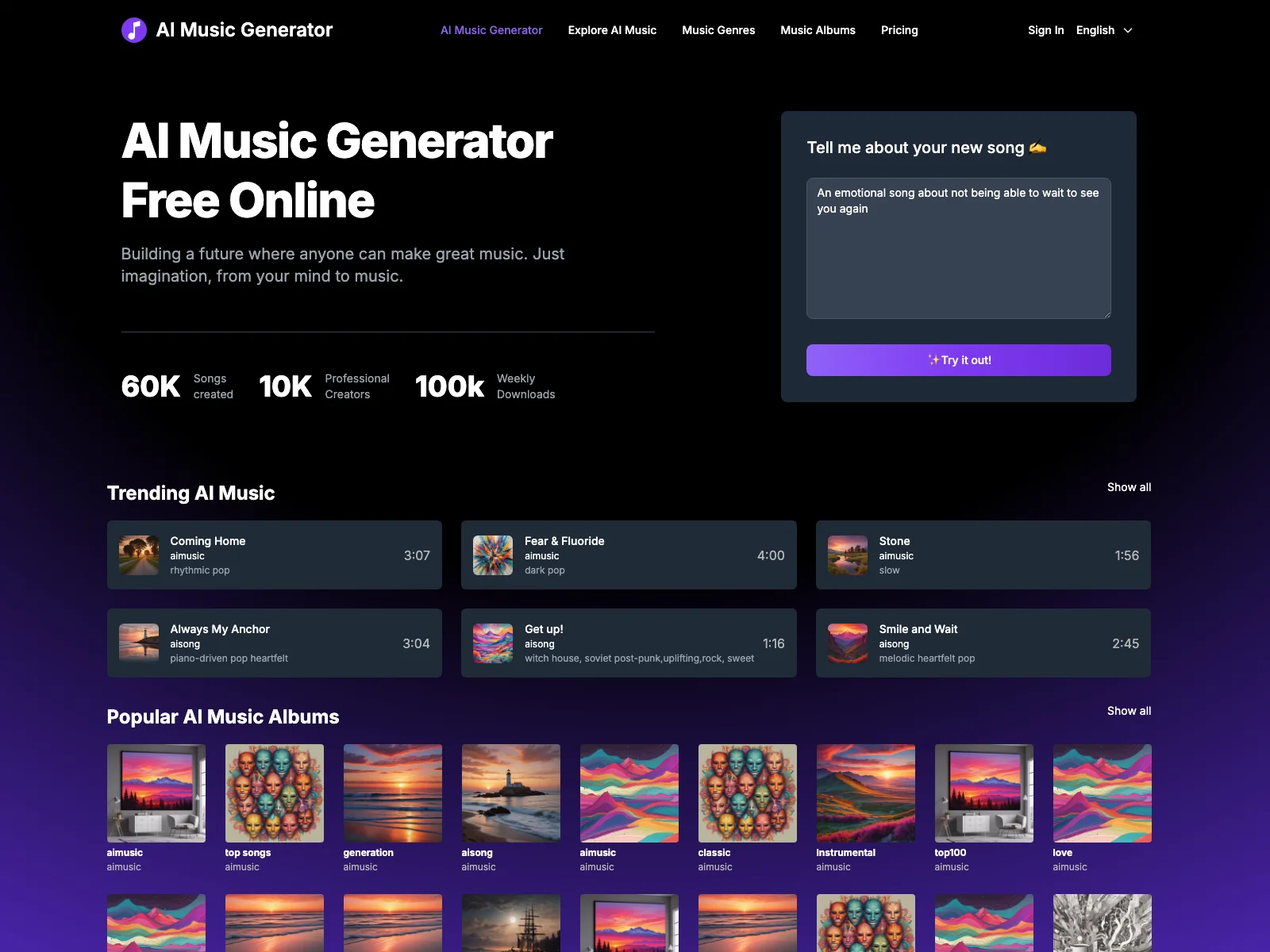 Unleash Your Creativity with Free AI Music Generator