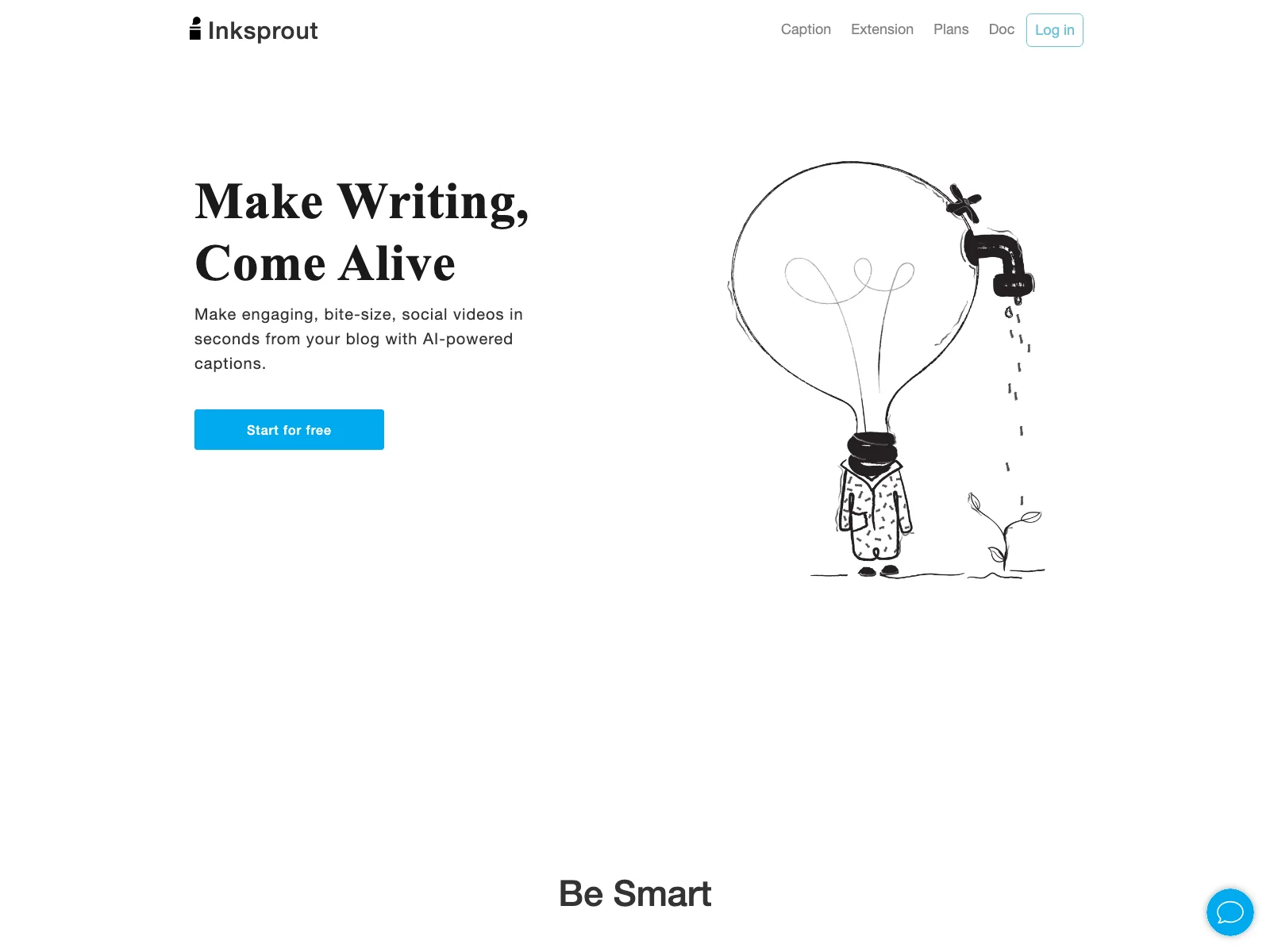 Inksprout: Transform Blogs into Engaging Videos