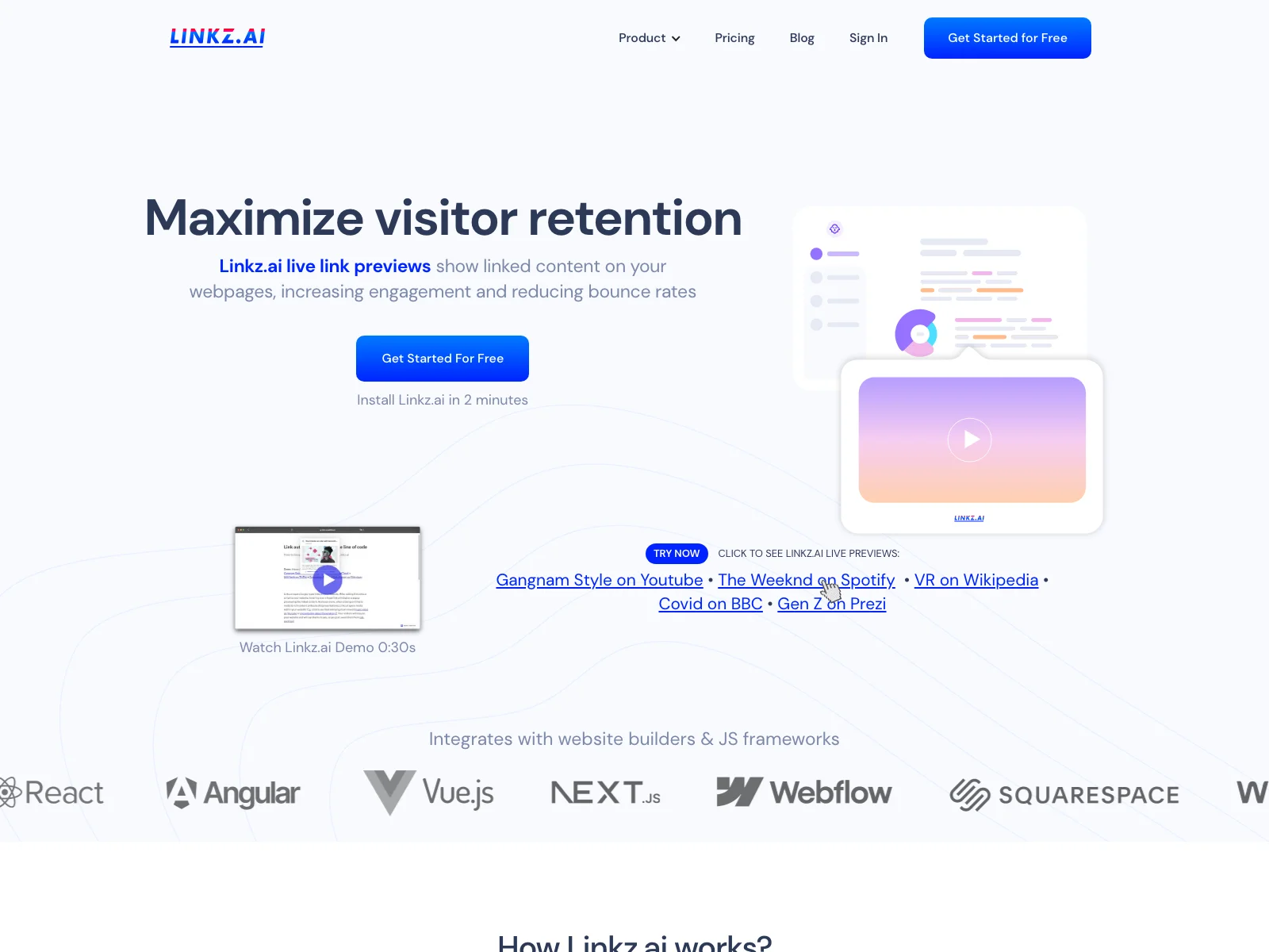 Linkz.ai: Enhancing Website Engagement with Live Previews