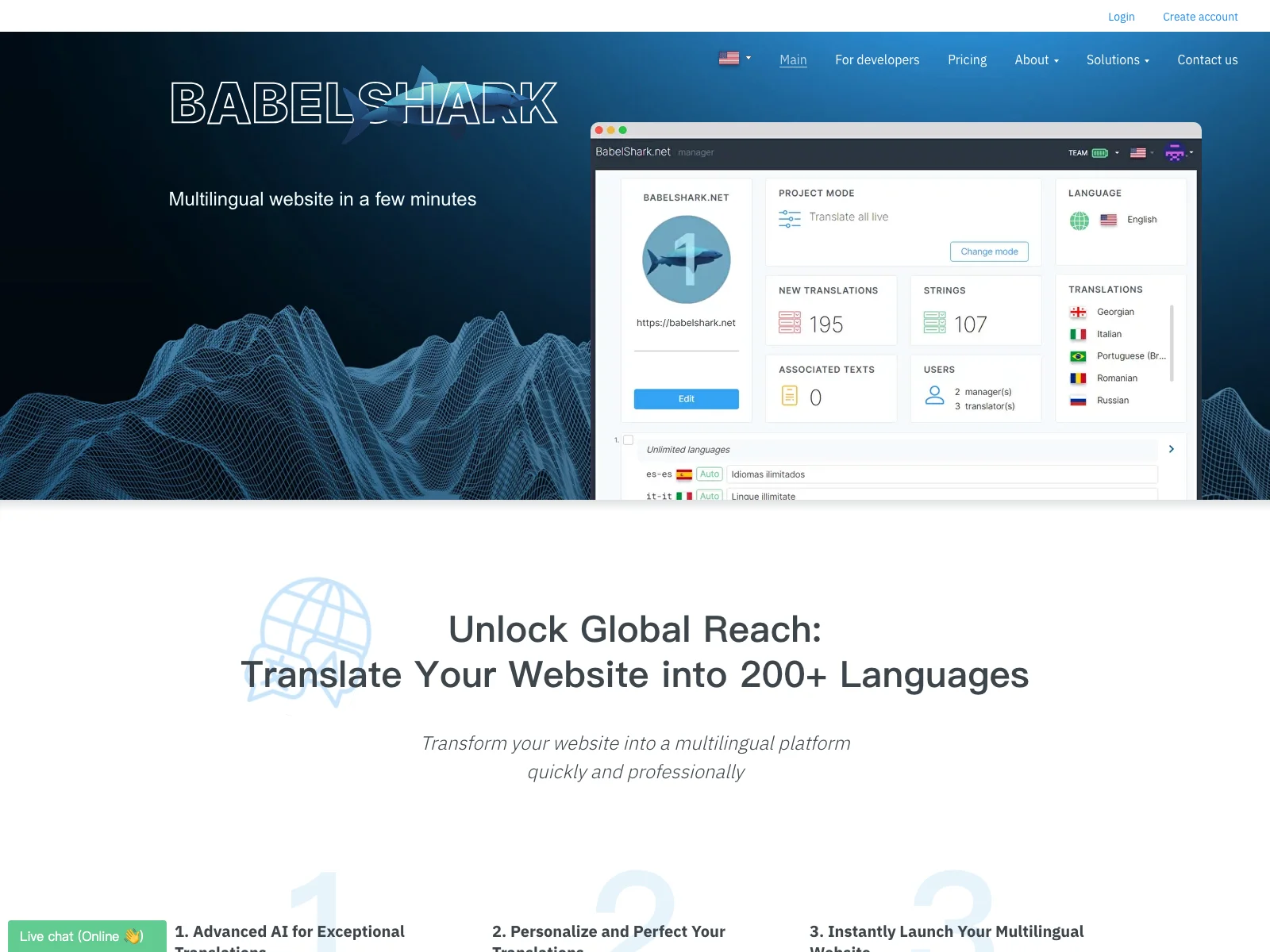 BabelShark: Your Ultimate Website and Mobile App Localization Partner for Global Reach