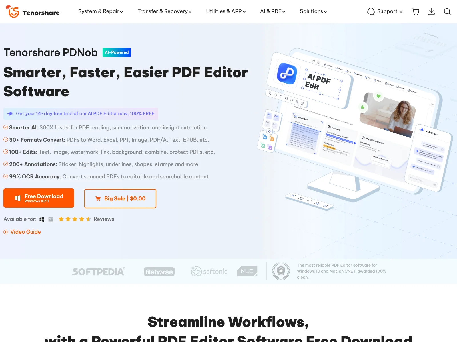 PDNob PDF Editor Software: Smarter AI for Effortless PDF Handling