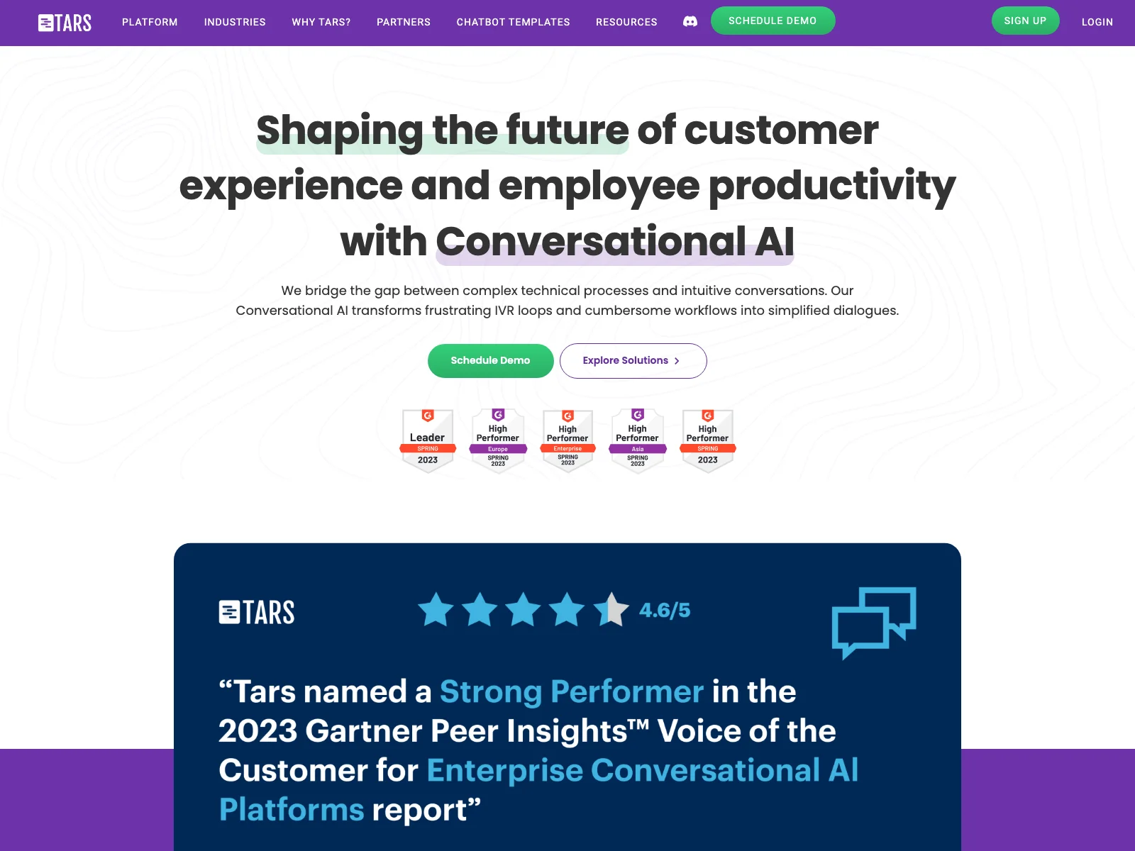 Tars: Transforming Businesses with Conversational AI