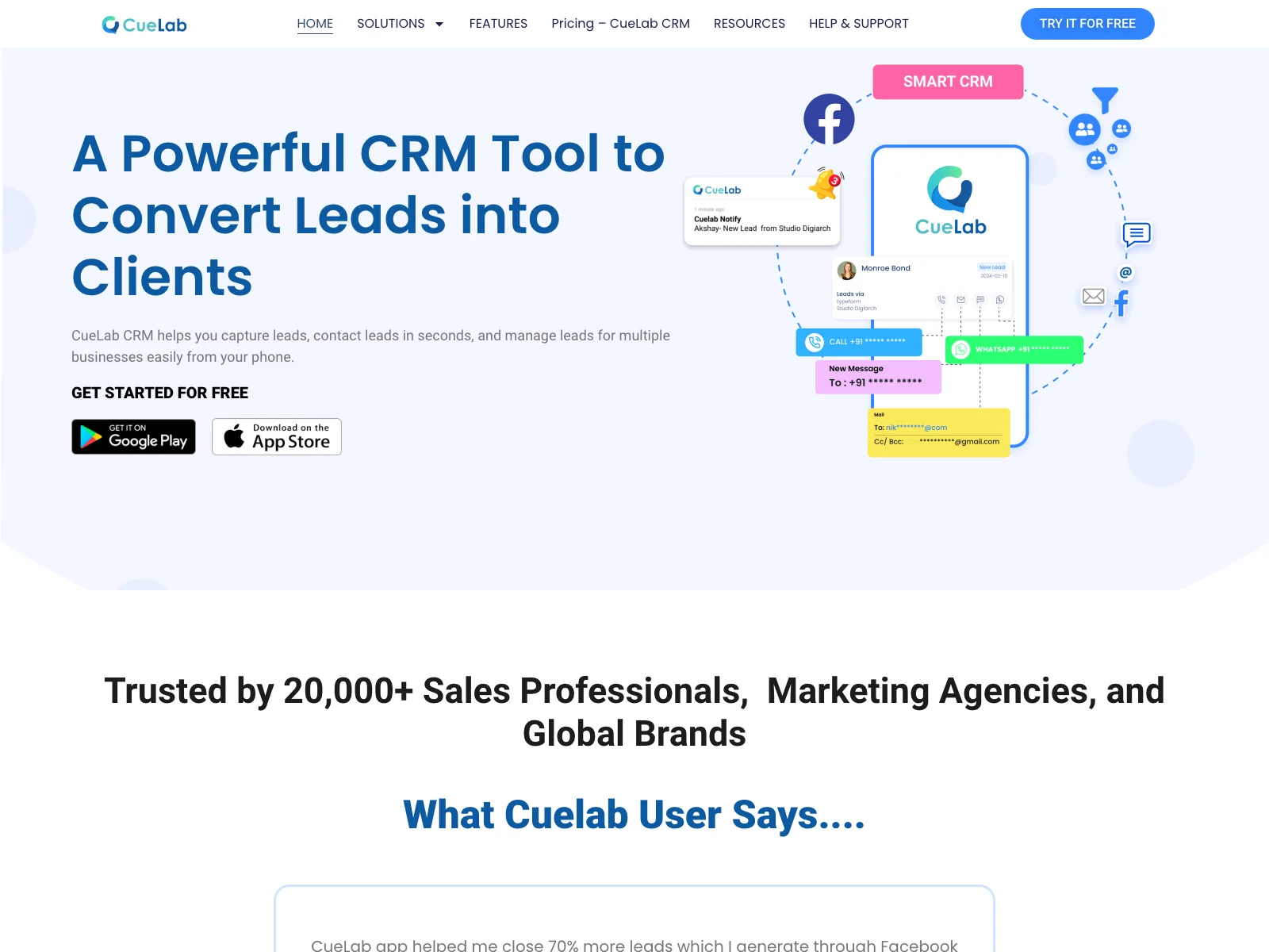 CueLab CRM: The AI-Powered Lead Management Solution for Converting Leads into Clients