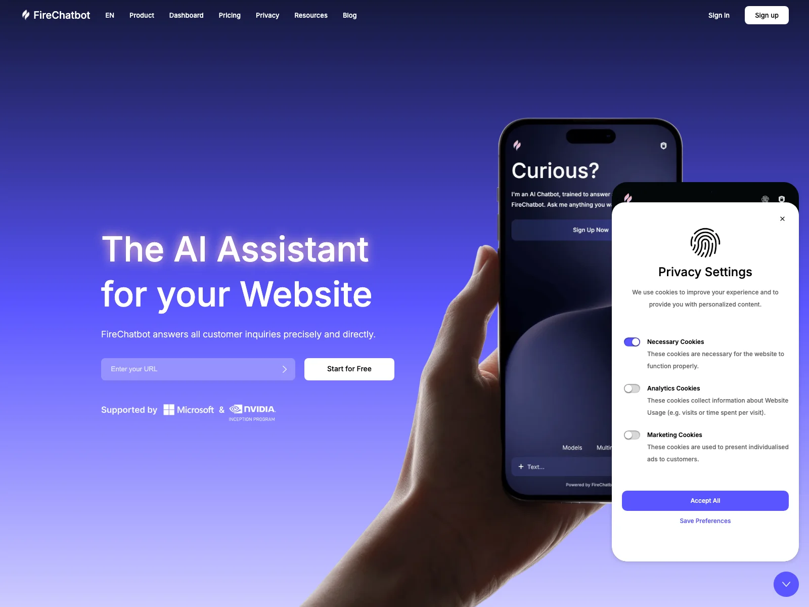 FireChatbot: Enhance Your Customer Service with AI