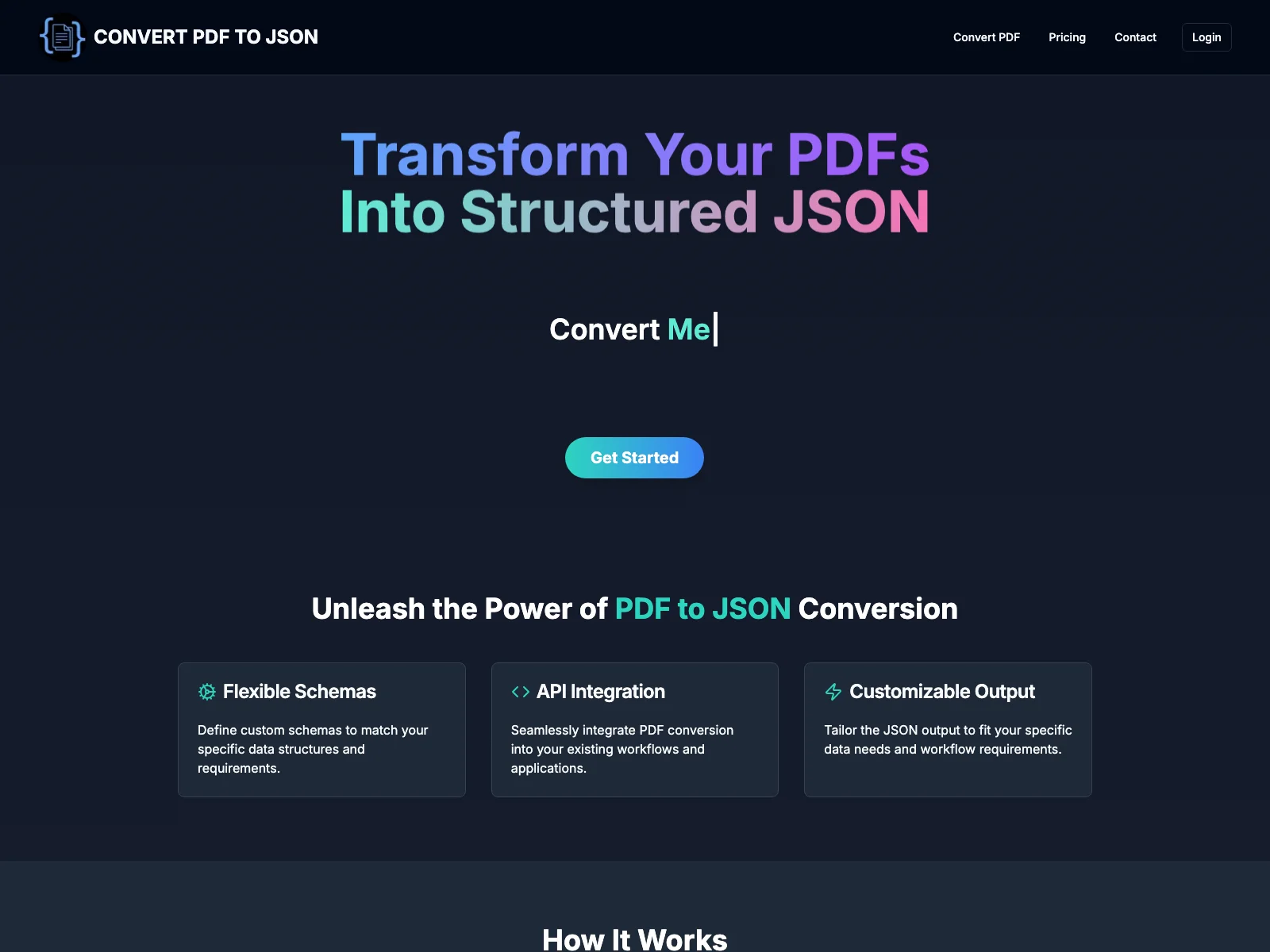 Convert PDF to JSON | Streamlined Document Data Conversion