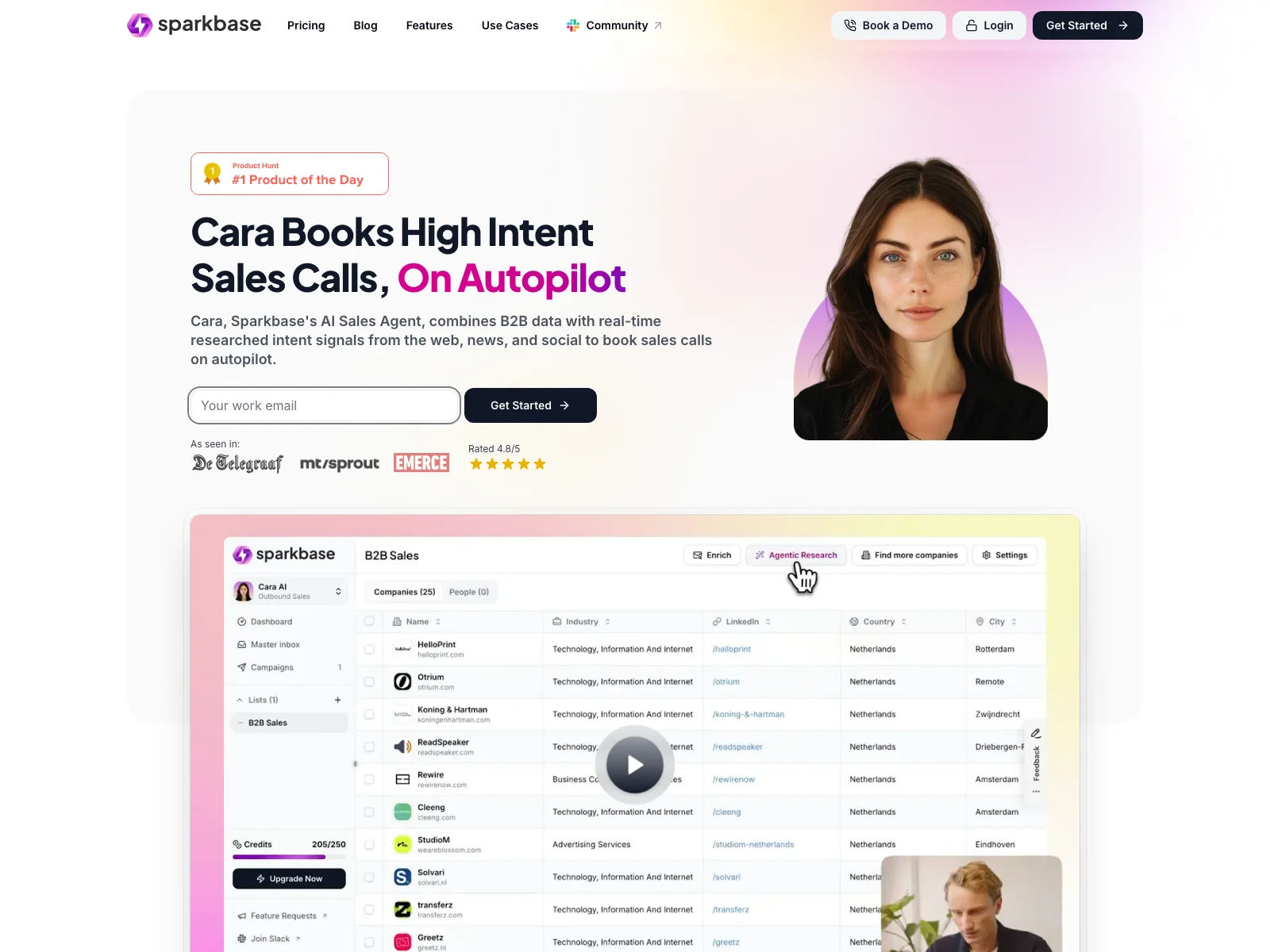 Sparkbase.ai: Unlock the Power of AI for Sales Success