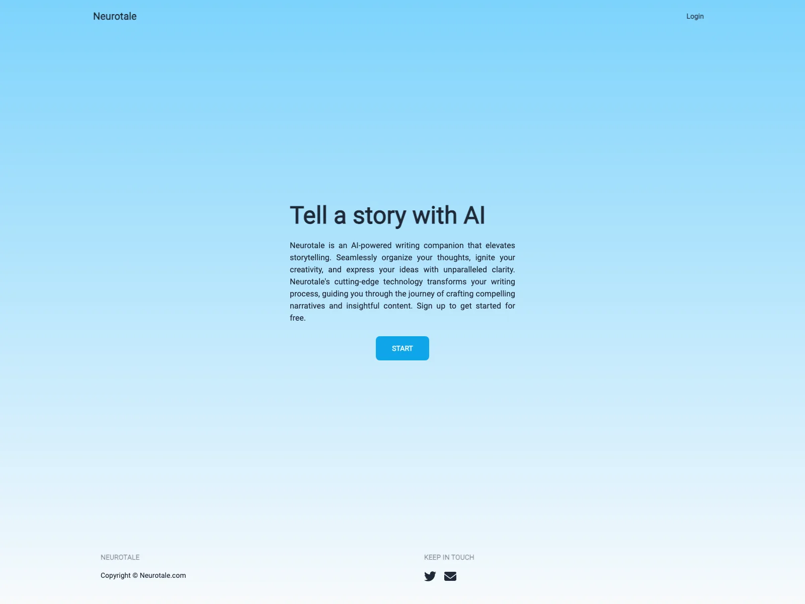 Neurotale - Empowering Writers with AI