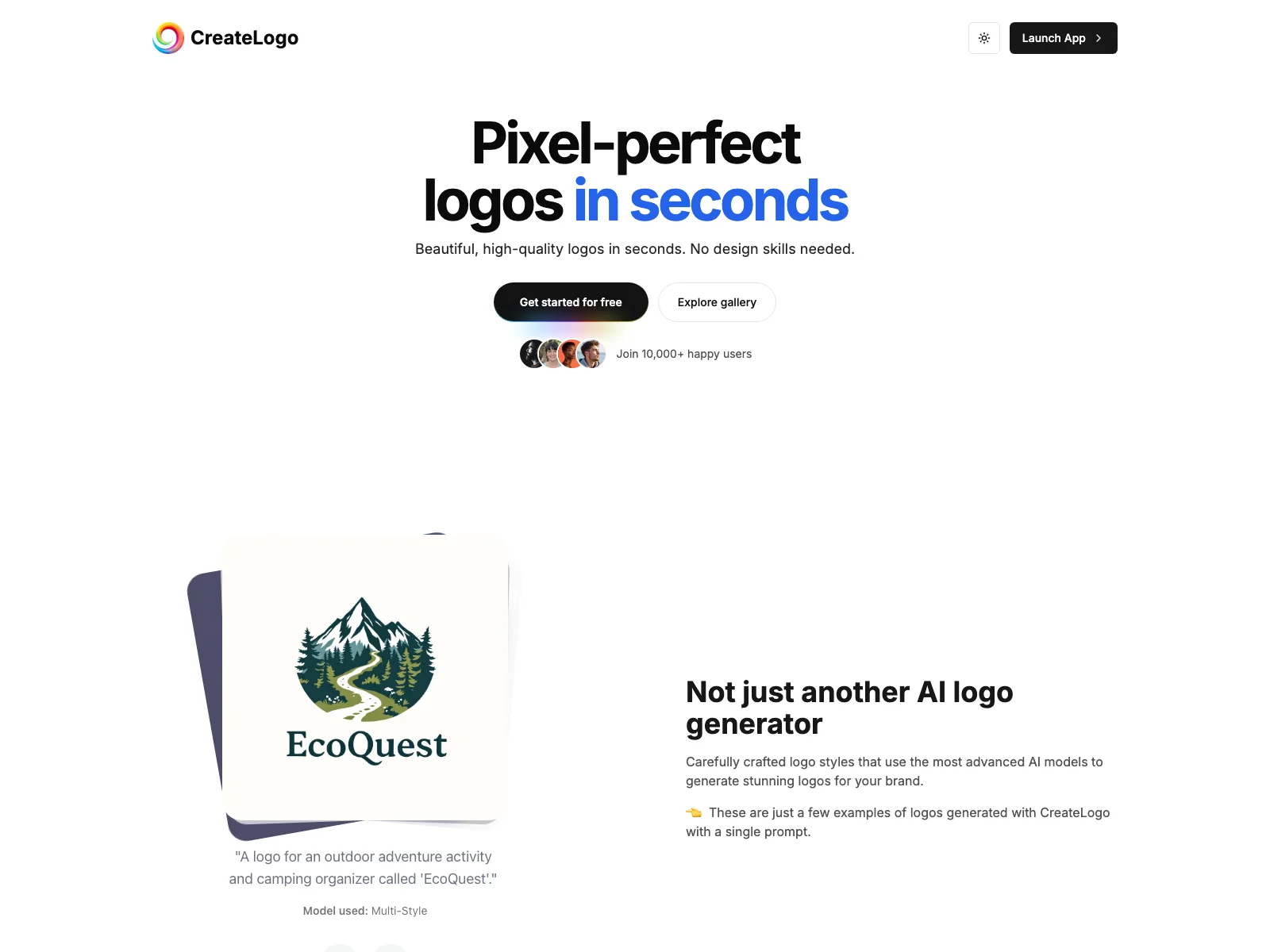 CreateLogo: Generate Stunning Logos with AI