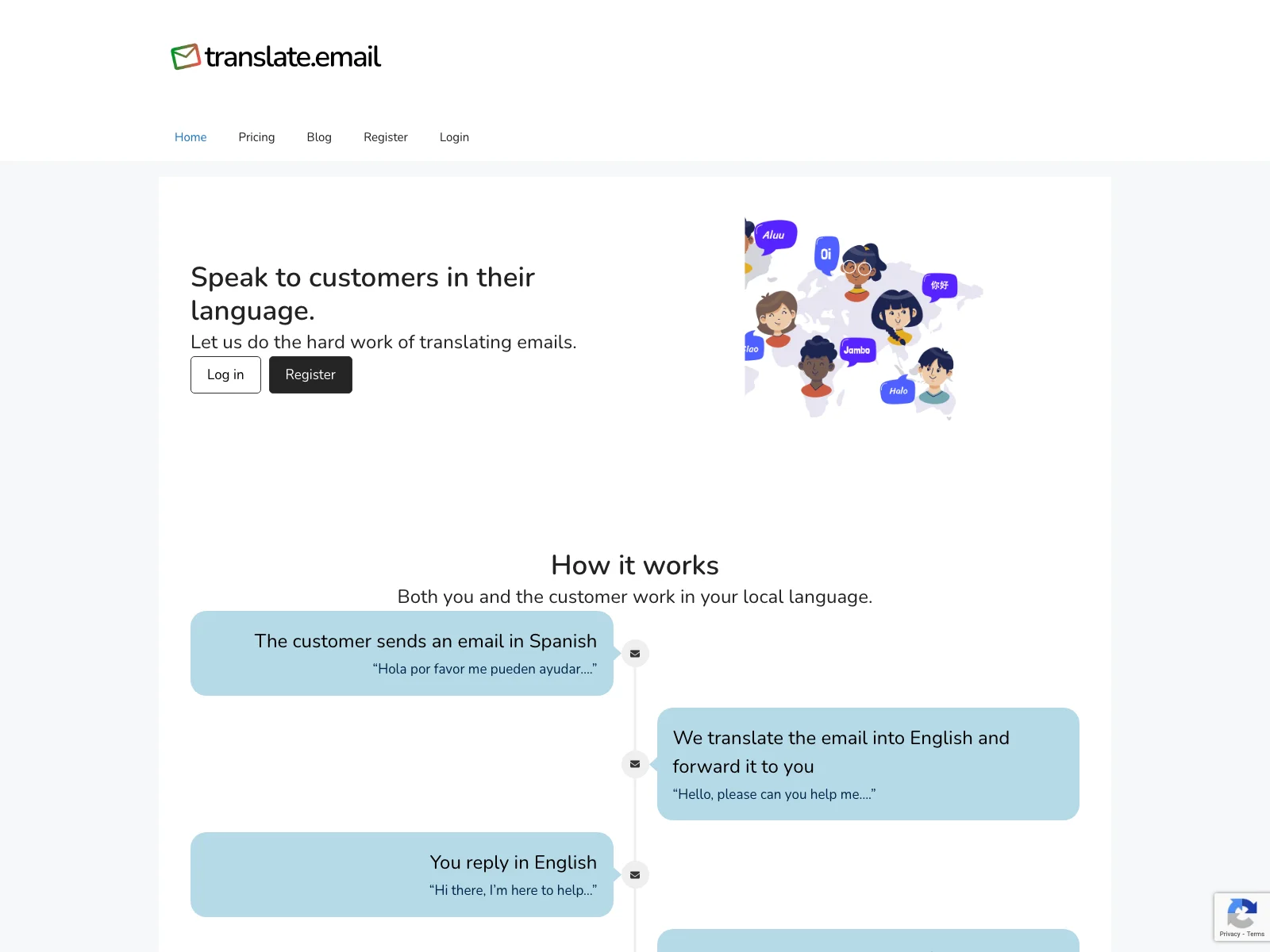 Effortless Email Translation with translate.email