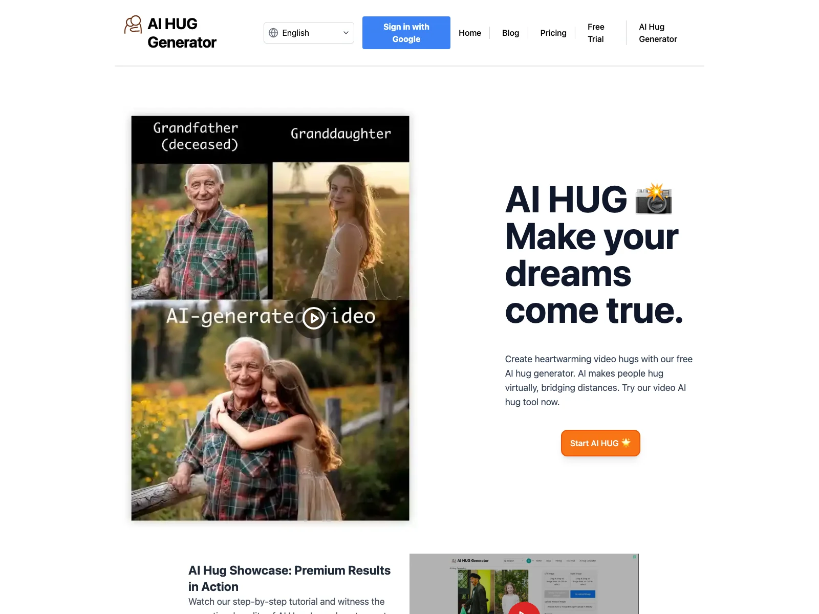 AI Hug Generator: Create Heartwarming Video Hugs with AI Technology