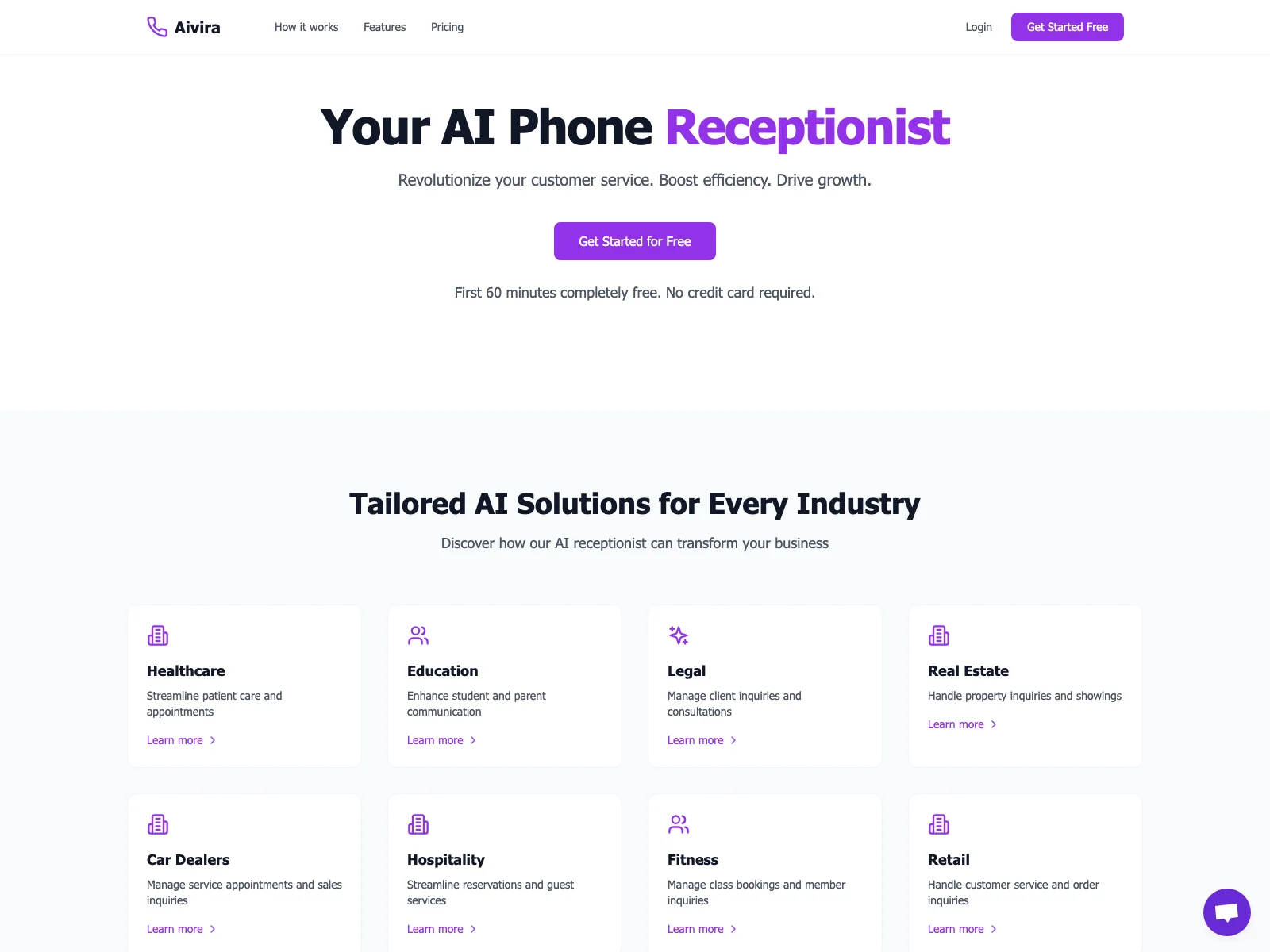 Aivira AI: Your 24/7 Solution for Answering Calls, Scheduling Appointments, and Driving Revenue