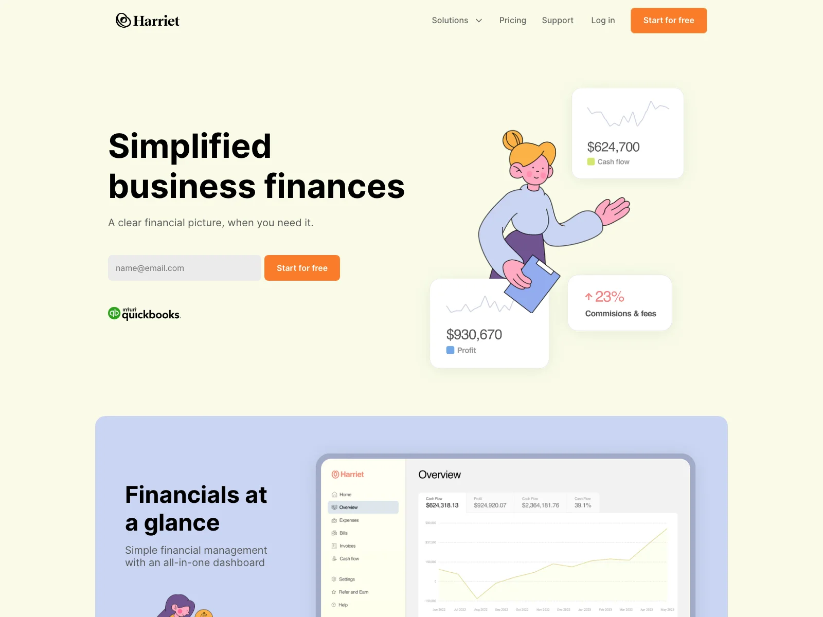 Harriet: Simplify Business Finances with AI