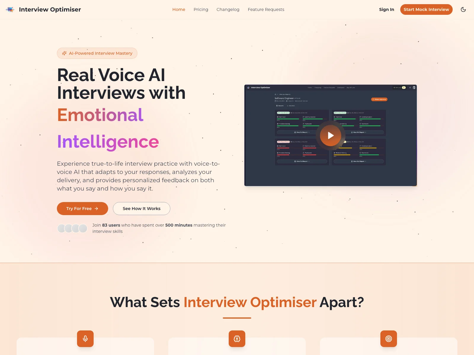 Interview Optimiser: AI-Powered Real-Time Interview Prep