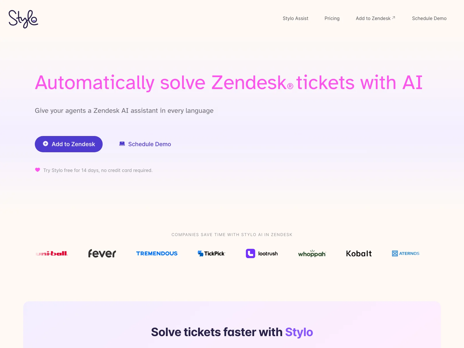 Stylo: The Ultimate Zendesk AI Assistant for Efficient Ticket Resolution