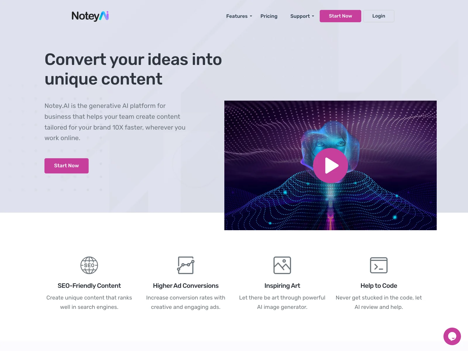 Notey.AI: Boost Productivity with AI Content & Image Generation