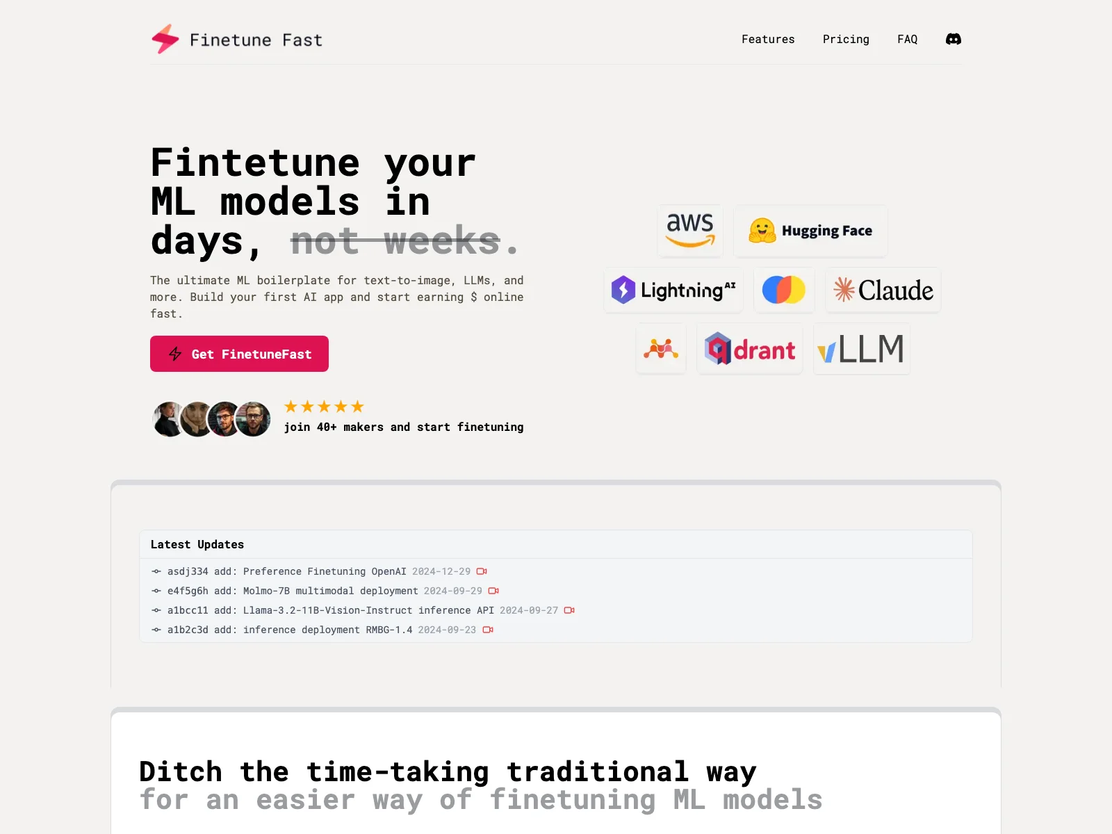 FinetuneFast: Accelerate Your AI Model Launch