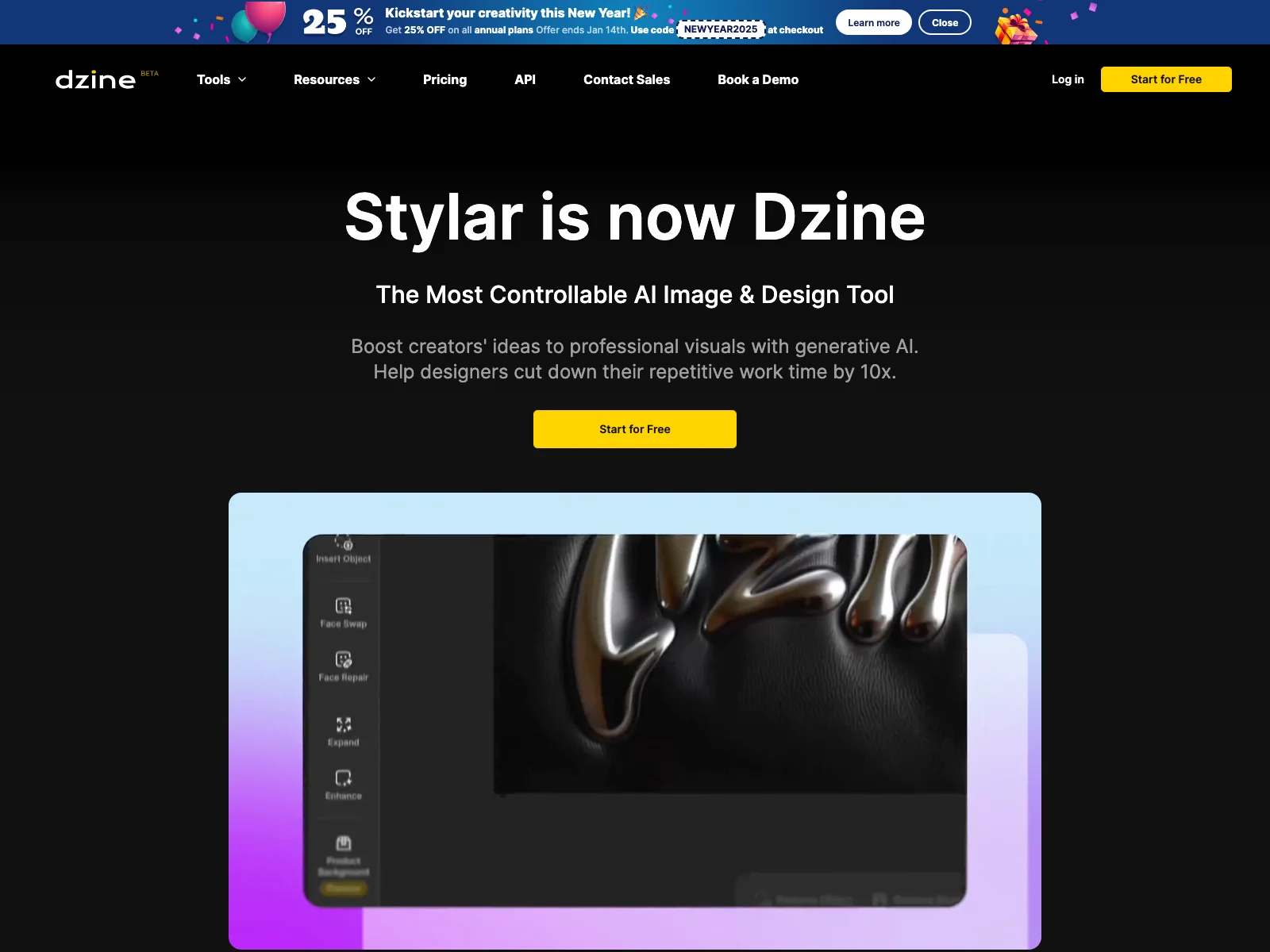 Dzine (formerly Stylar.ai): Unleashing Creativity in Image & Design